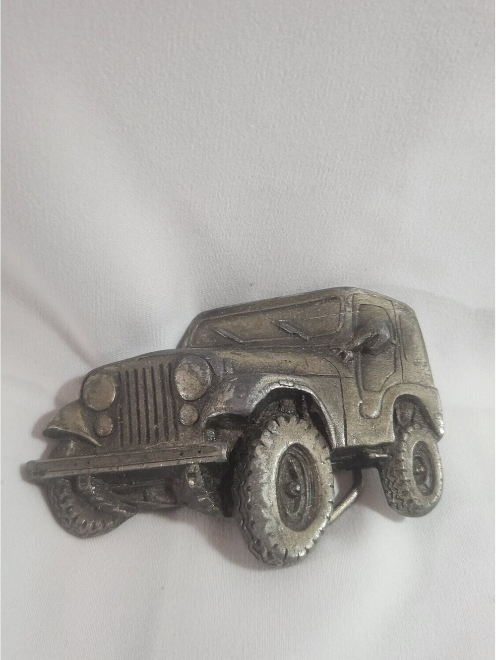 Bergamot Works Jeep 4x4 belt buckle CJ / off road truck Mens